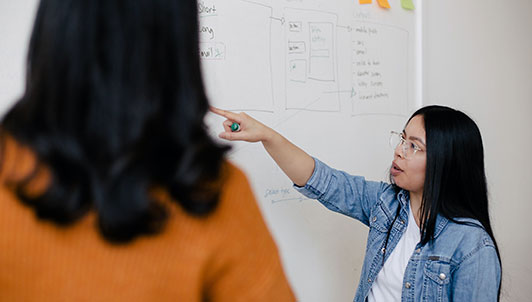 At Melbourne Business School, we partner with organisations to co-design practical learning solutions that have immediate impact in the workplace. 