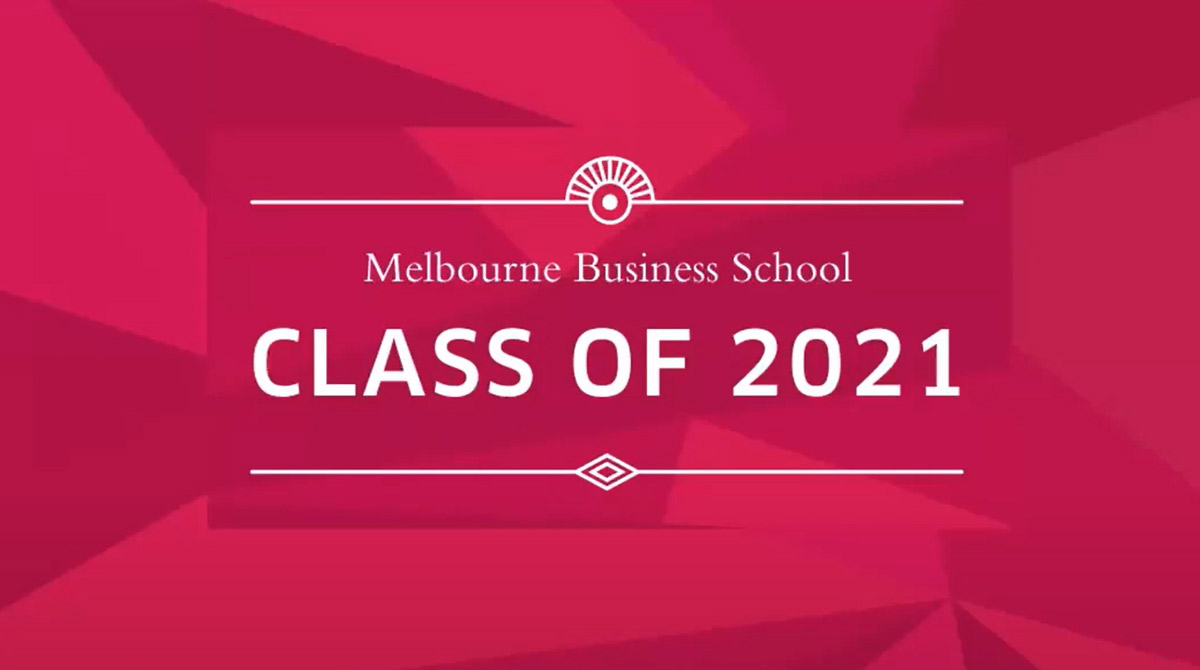 Melbourne Business School Valedictory Celebration Recording