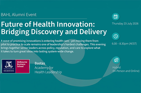 Future of Health Innovation: Bridging Discovery and Delivery