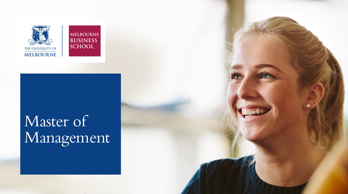 Master of management melbourne business school