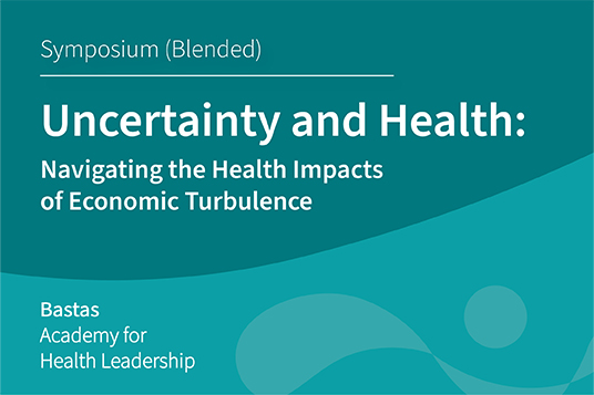 Uncertainty and Health: Navigating the Health Impacts of Economic Turbulence