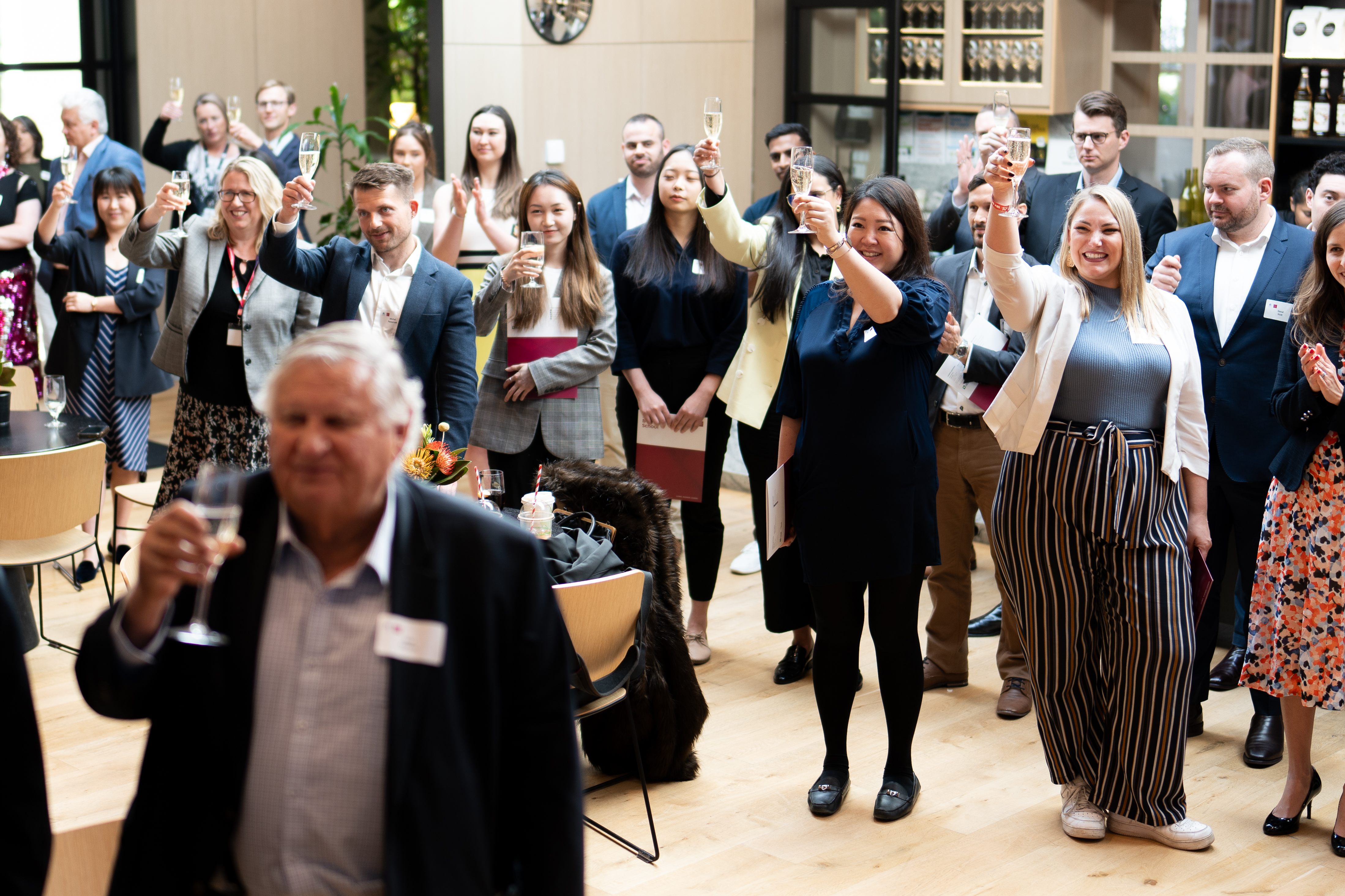 Attendees at the Celebrating Excellence award ceremony at Melbourne Business School