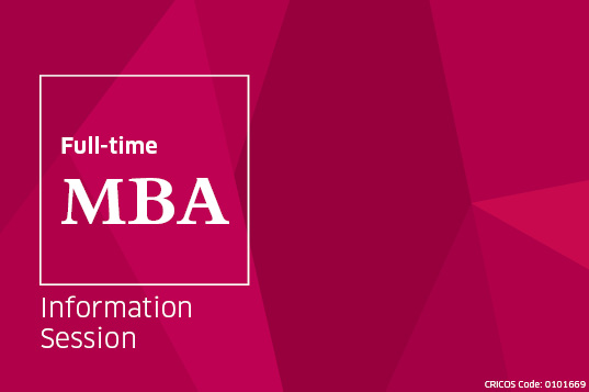 Full-time MBA - Information Session (Virtual)