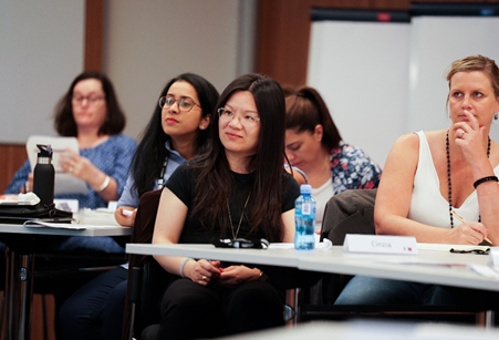 Women in Leadership Program students