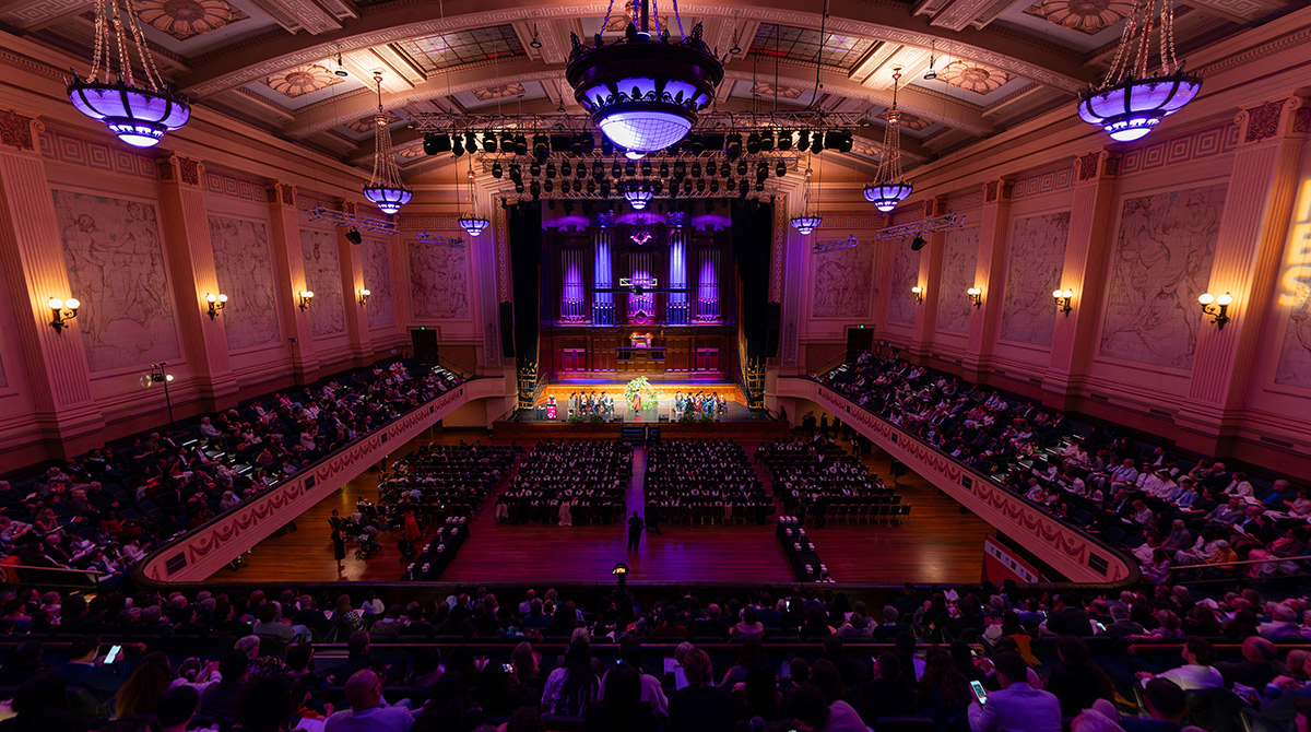 Melbourne Business School Graduation 2024