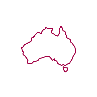 Australia Map icon