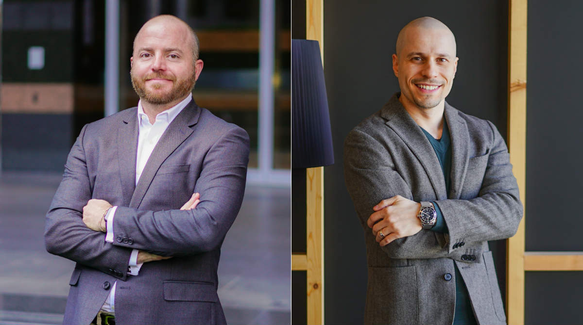 Melbourne Business School graduates and AFR BOSS Young Executives David Brennan and Mark Sacco