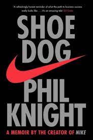 Front cover of Shoe Dog by Phil Knight 