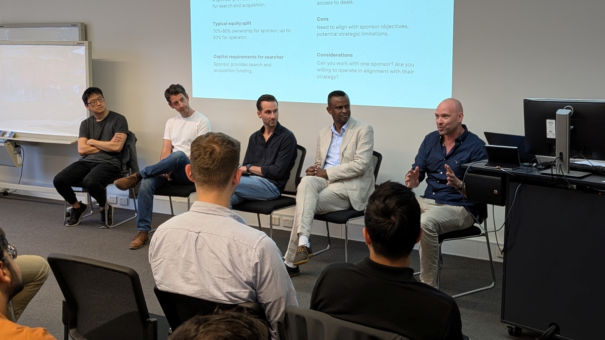 Flavours of Search Entrepreneurship Through Acquisition Panel_2025 10 21