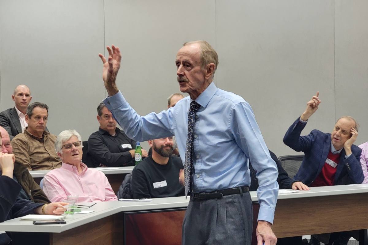 Ted Blamey in MBS, Leadership Lessons in Civil War event
